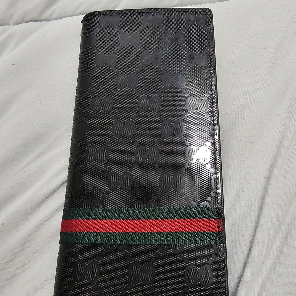 Inspired Black Bi-fold Wallet
